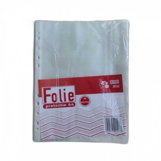 File protectie A4 40micro CSA 0102