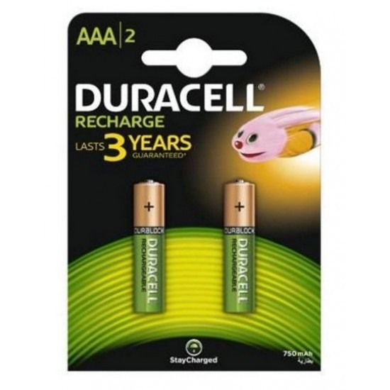 Acumulatori Duracell R3 750mAh AAA 2/set