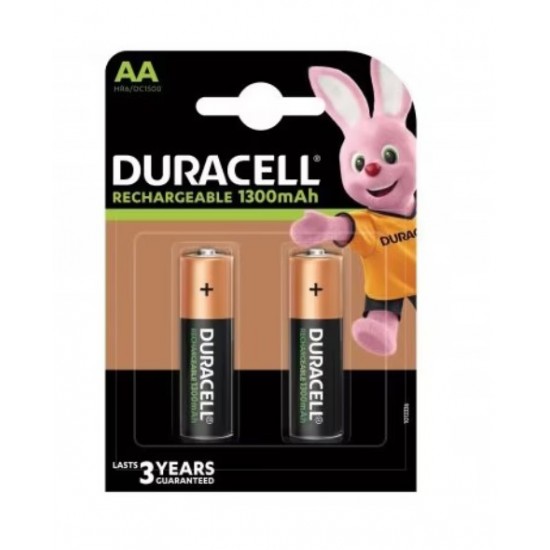 Acumulatori Duracell R6 1300mAh AA 2/set