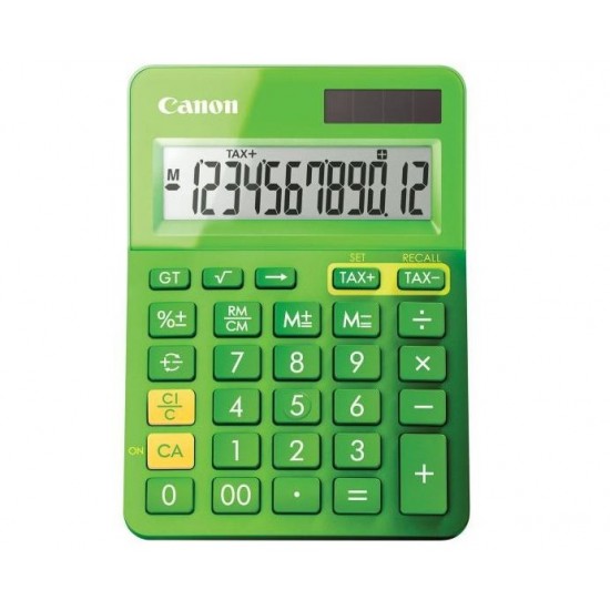 Calculator 12 dig Canon LS-123K-MGR verde LS123KGR