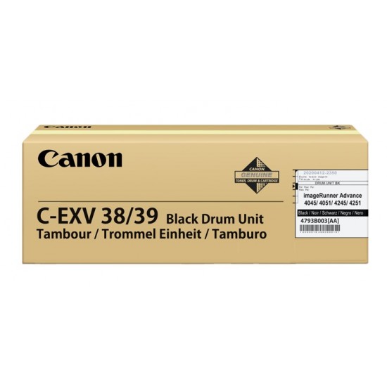 CANON C-EXV38-39 DRUM UNIT