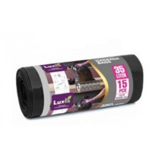 Saci menaj 35L 15/rola 50x60cm Luxia LUX-4008