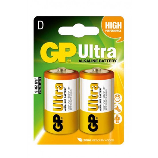 Baterii ultra alkaline GP R14 2/set 14AU-BL2