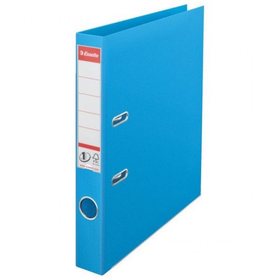 Biblioraft 5cm PP cyan Esselte Standard