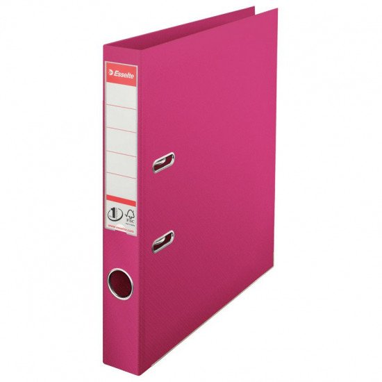 Biblioraft 5cm PP fuchsia Esselte Standard