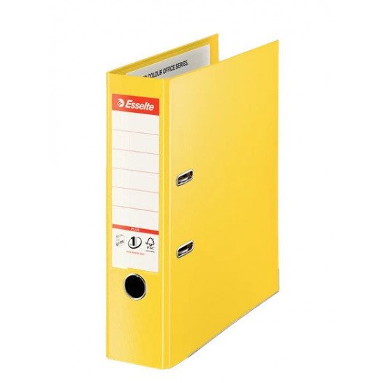 Biblioraft 8cm PP galben Esselte Economy Biblioraft 8cm PP galben Esselte Economy