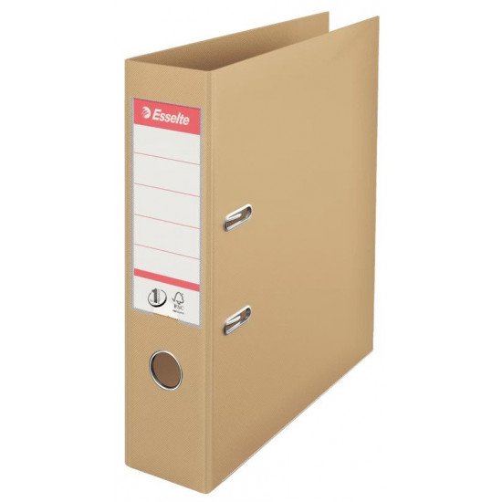 Biblioraft 8cm PP nisip Esselte Standard Biblioraft 8cm PP nisip Esselte Standard