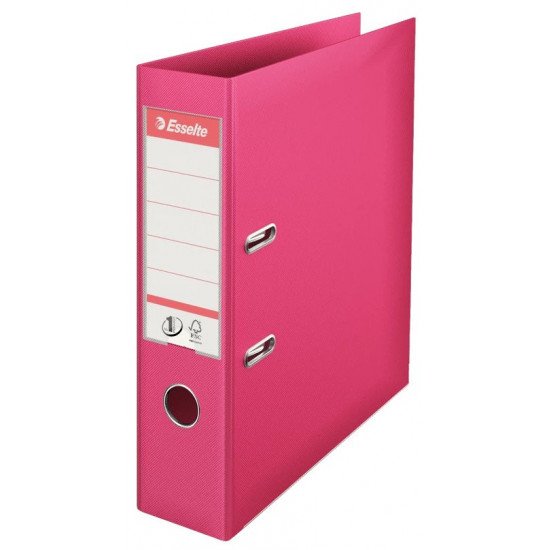 Biblioraft 8cm PP roz Esselte Standard Biblioraft 8cm PP roz Esselte Standard