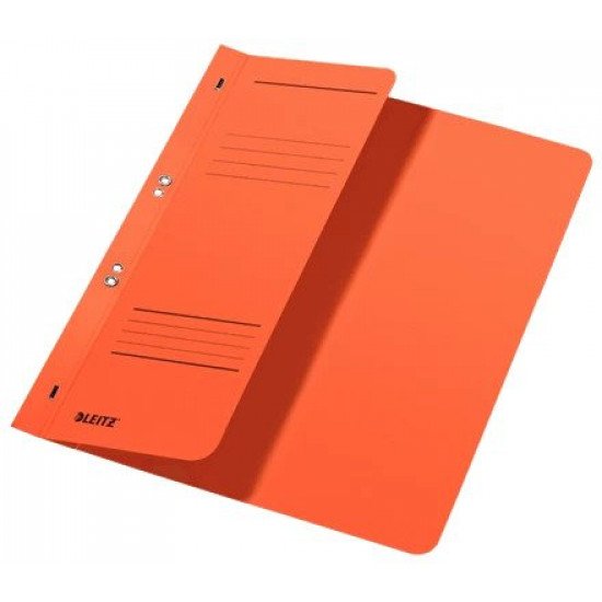 Dosar incopciat 1/2 color capse Leitz orange