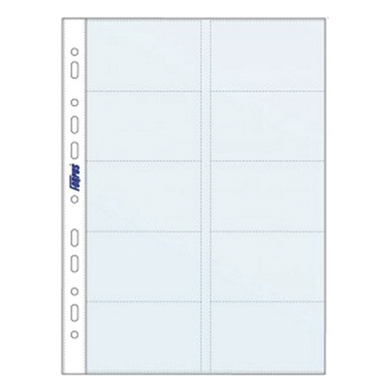 File protectie A4 PP Forpus carti vizita 10/set FO20510