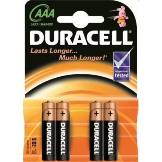 Baterii alkaline Duracell Optimum R3 AAA 4/set (pret/set)