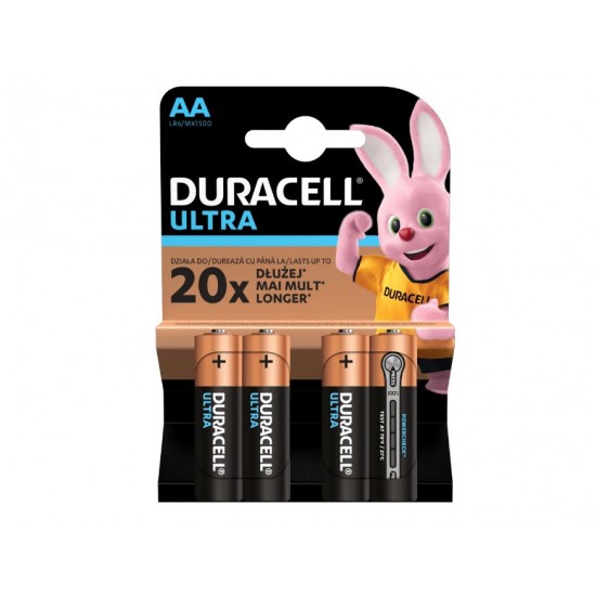 Baterii alkaline Duracell Optimum R6 AA 4/set (pret/set)