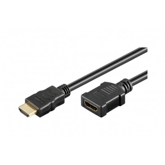 Cablu HDMI 19pin tata - HDMI 19pin tata 5m aurit CABLE-HDMIA/G-5.0-GBAY