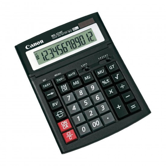 Calculator 12 dig Canon WS-1210T WS1210THB