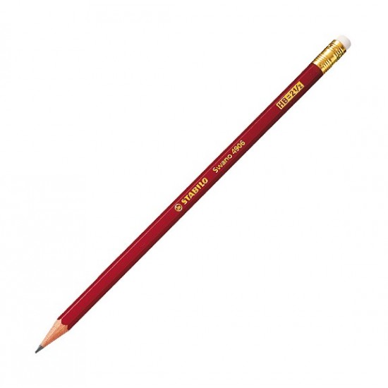 Creion HB cu radiera Stabilo Swano 4906 (pret/buc) SW174901