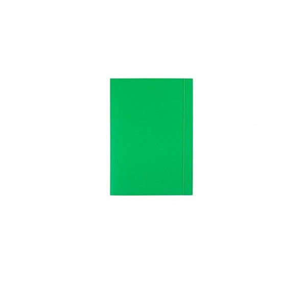 Mapa cu elastic verde 300g D.rect 009080