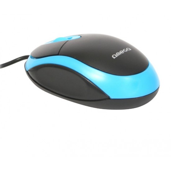 Mouse USB Omega OM-06V albastru