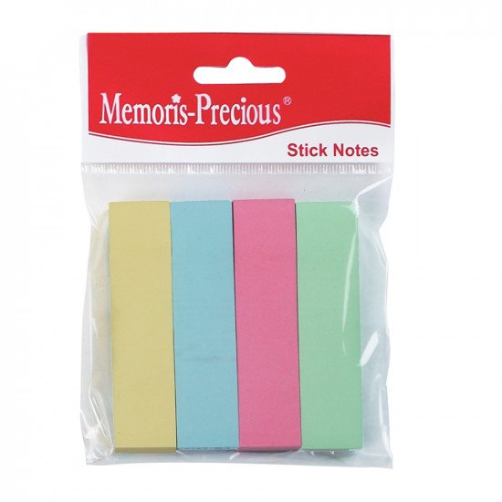 Post-it index 4 culori Memoris BV031111