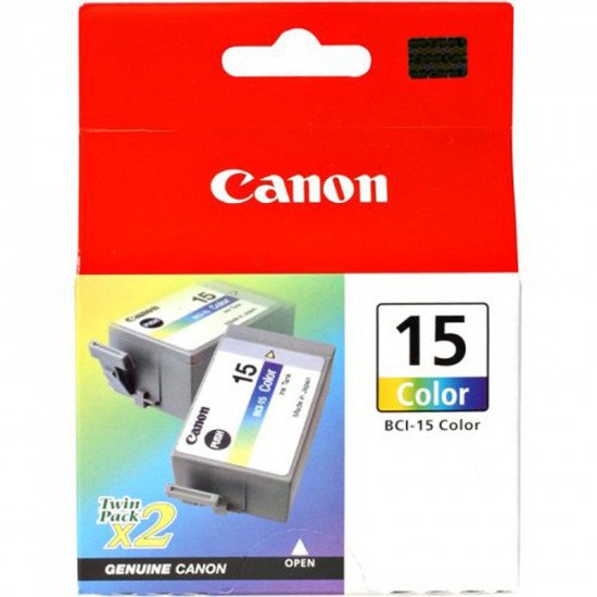 CANON BCI15C TWIN PACK COLOR