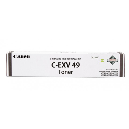 Toner Canon C-EXV49 black IR C33XX 36k
