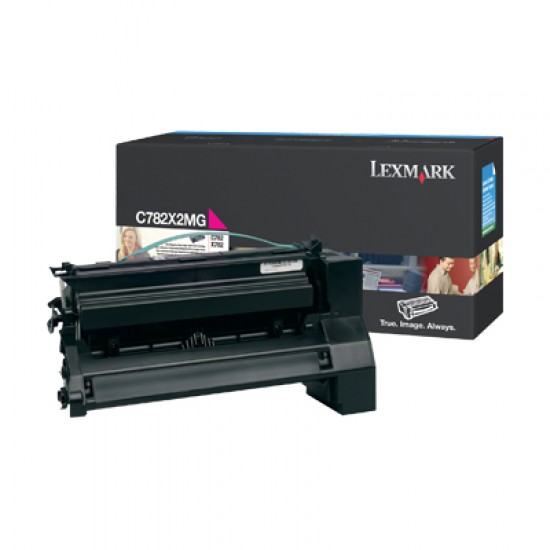 LEXMARK C782X2MG TONER MAGENTA