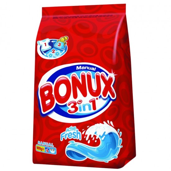 Detergent Bonux manual 900g