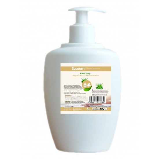 Sapun lichid Suprem 500ml cu pompita Aloe Vera