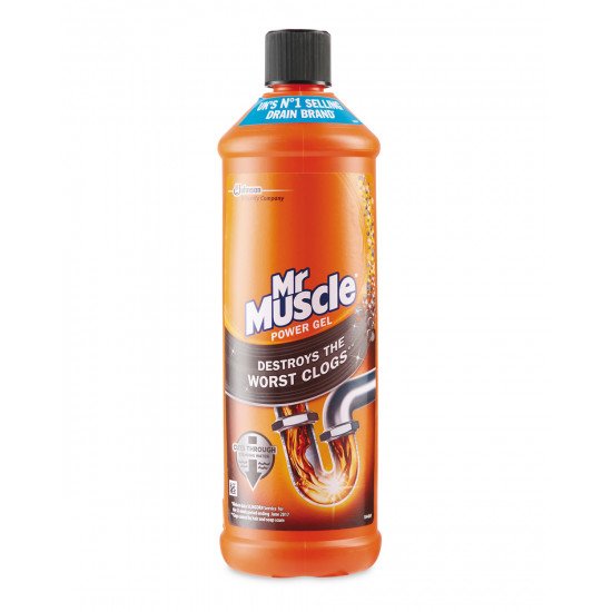 Detergent Mr Muscle gel (hidraulic) pt tevi 1000ml
