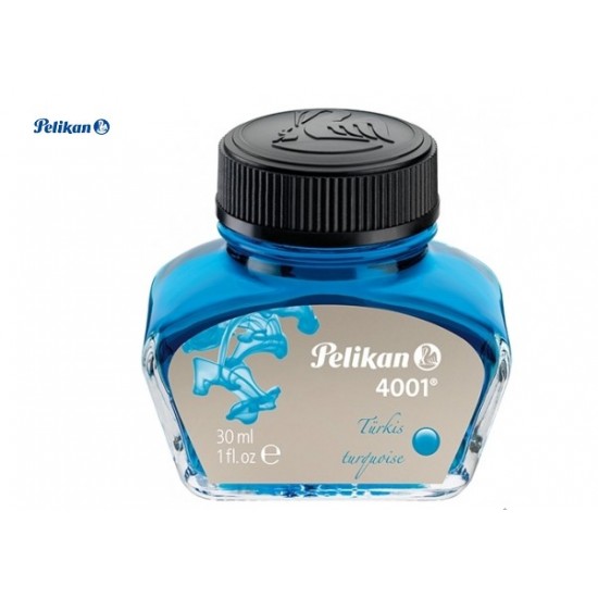 Cerneala stilou Pelikan 4001 albastru deschis 30ml