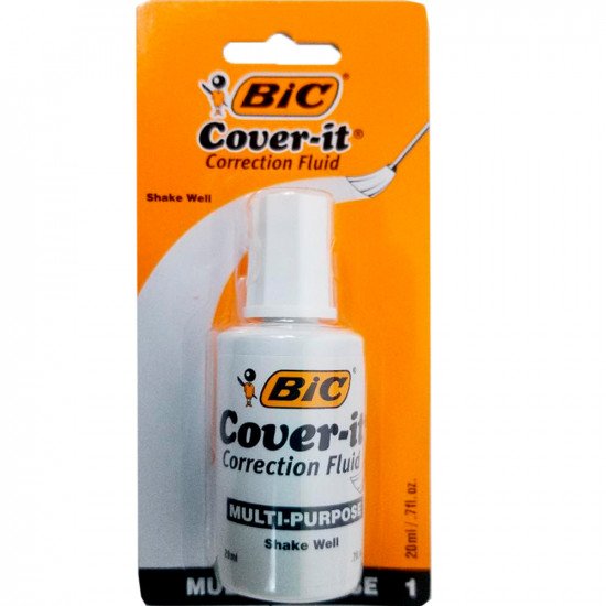 Corector fluid 20ml alcool Bic Eco 10/cut 964249 919373 (B10)