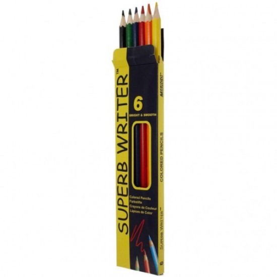 Creioane color 1/1 Marco Super Write 6/set 5204
