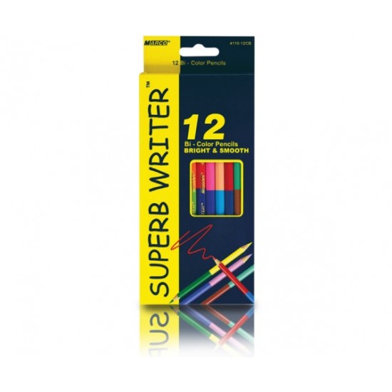 Creioane color 1/1 Marco Super Write bicolor 12/24 set 5217