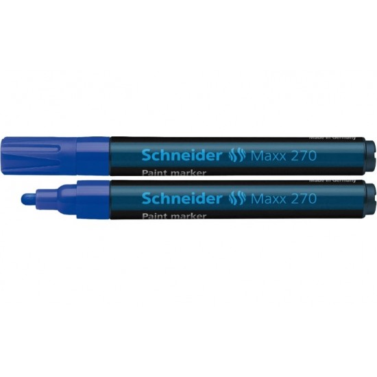 Marker cu vopsea Schneider 270 albastru 1-3mm 292403