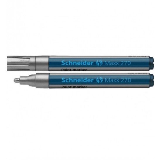 Marker cu vopsea Schneider 270 argintiu 1-3mm 292454