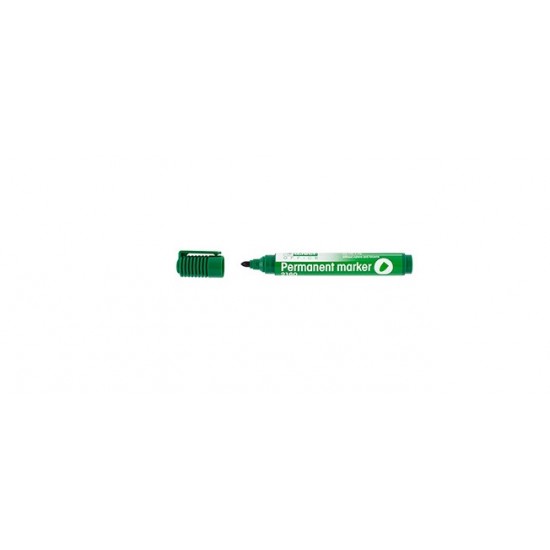 Marker permanent D.rect vf rotund 1-3mm 2160 verde 101114