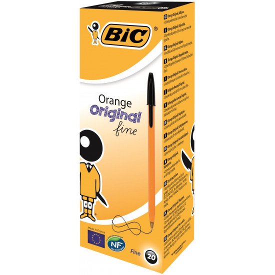 Pix Bic Cristal Fine Orange