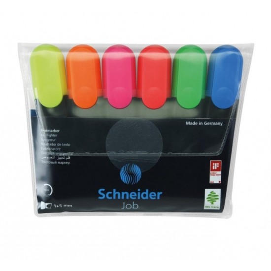 Textmarker Schneider Job 6/set 3038