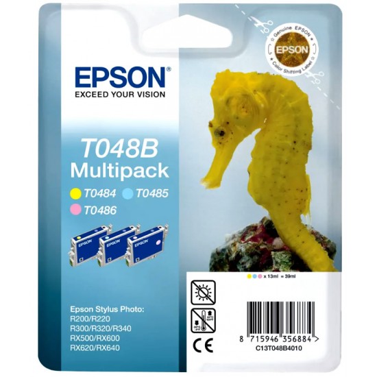 EPSON T048B TRICOLOR