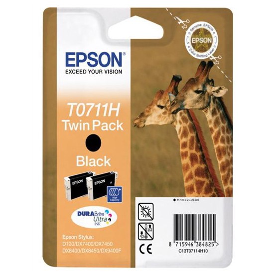 EPSON T0711H TWIN PACK
