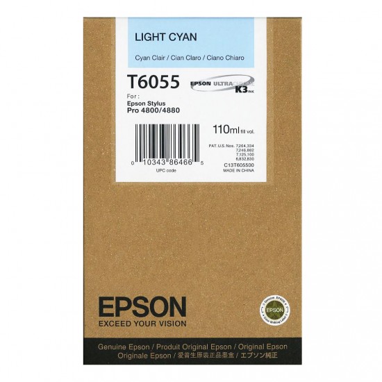 EPSON T6055 LIGHT CYAN