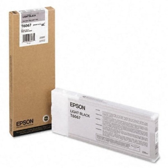 EPSON T6067 LIGHT BLACK