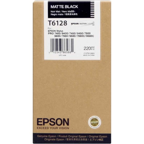 EPSON T6128 MATTE BLACK
