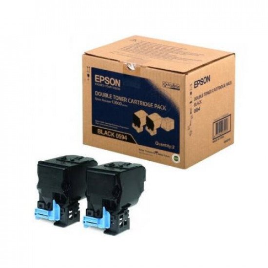 EPSON S050594 BLACK TWIN PACK