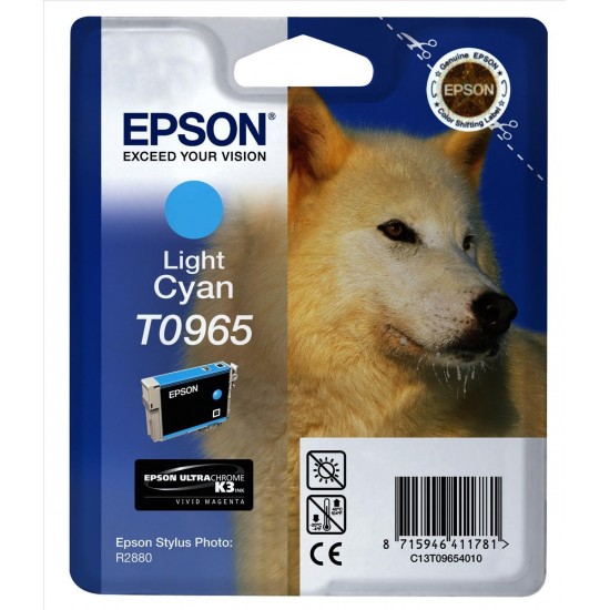 EPSON T09654010 T0965 LIGHT CYAN