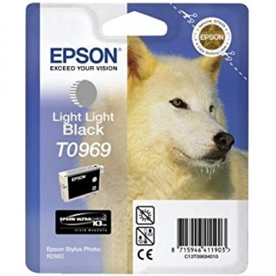 EPSON T09694010 T0969 LIGHT LIGHT BLACK