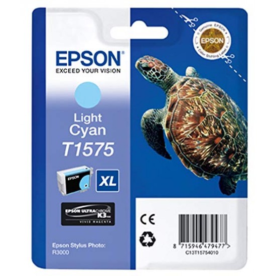 EPSON T1575 LIGHT CYAN