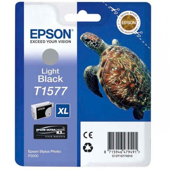 EPSON T1577 LIGHT BLACK