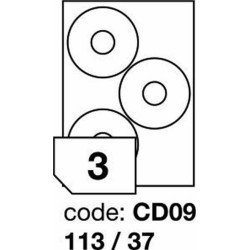 Etichete autoadezive CD Rayfilm ECO 113x37 Etichete autoadezive CD Rayfilm ECO 113x37