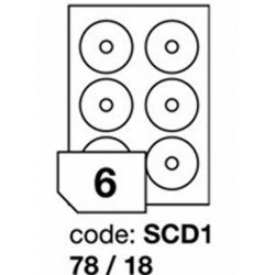 Etichete autoadezive CD Rayfilm ECO 78x18 mini Etichete autoadezive CD Rayfilm ECO 78x18 mini