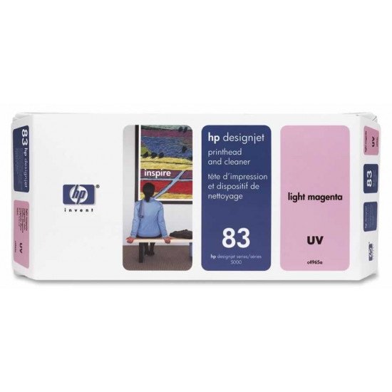 HP83 UV PRINTHEAD + CLEANER LIGHT MAGENTA